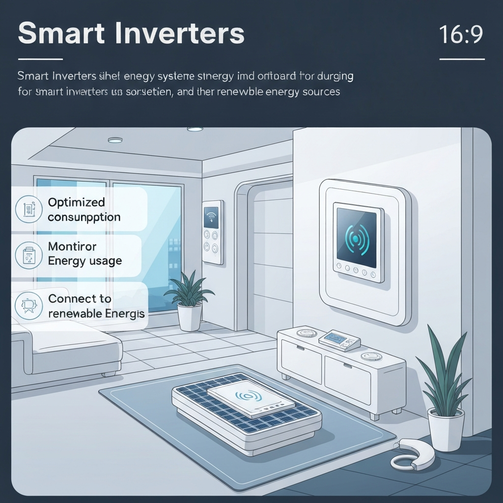 Smart Inverters Home Energy Management Key