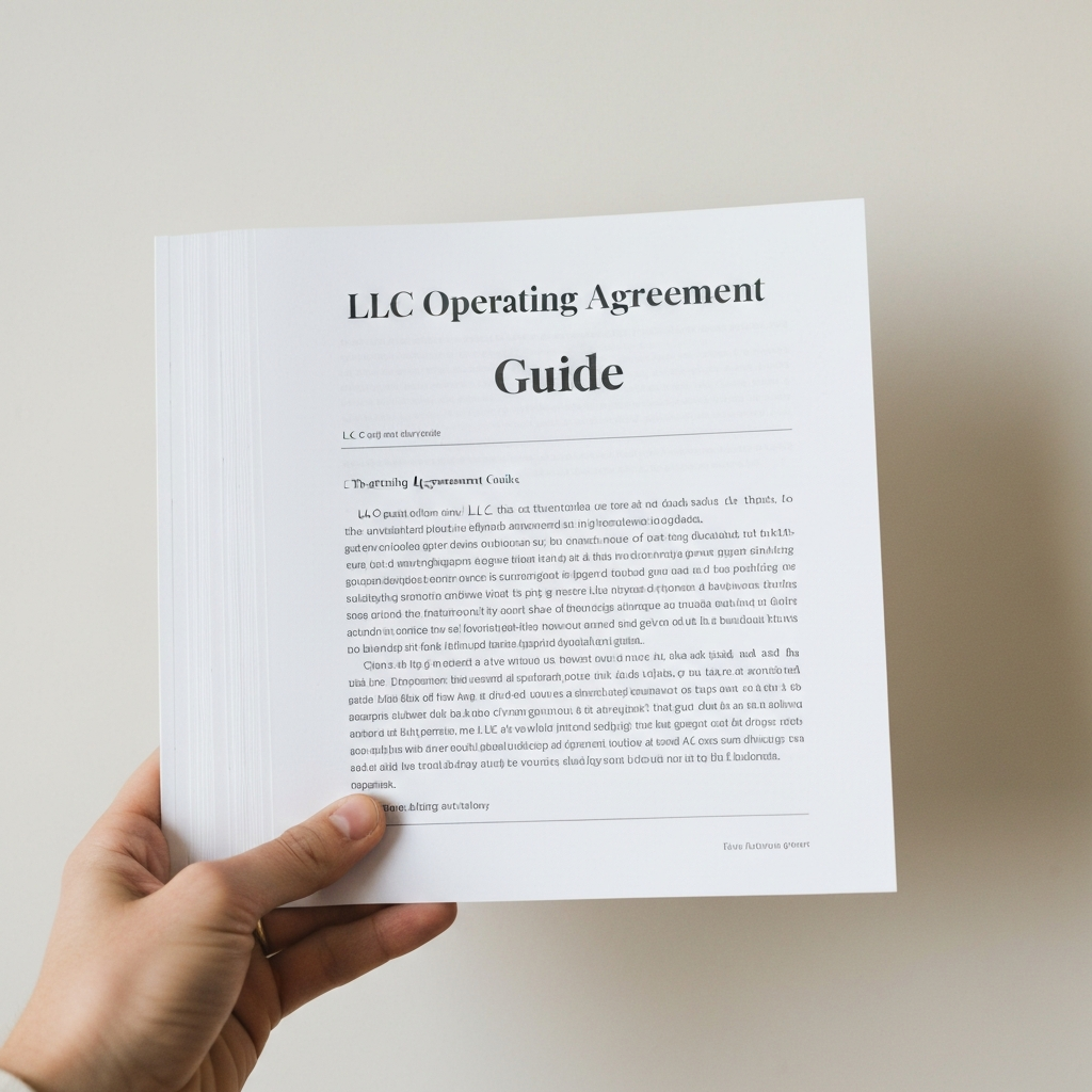 LLC Operating Agreement Guide Everything You Need to Know