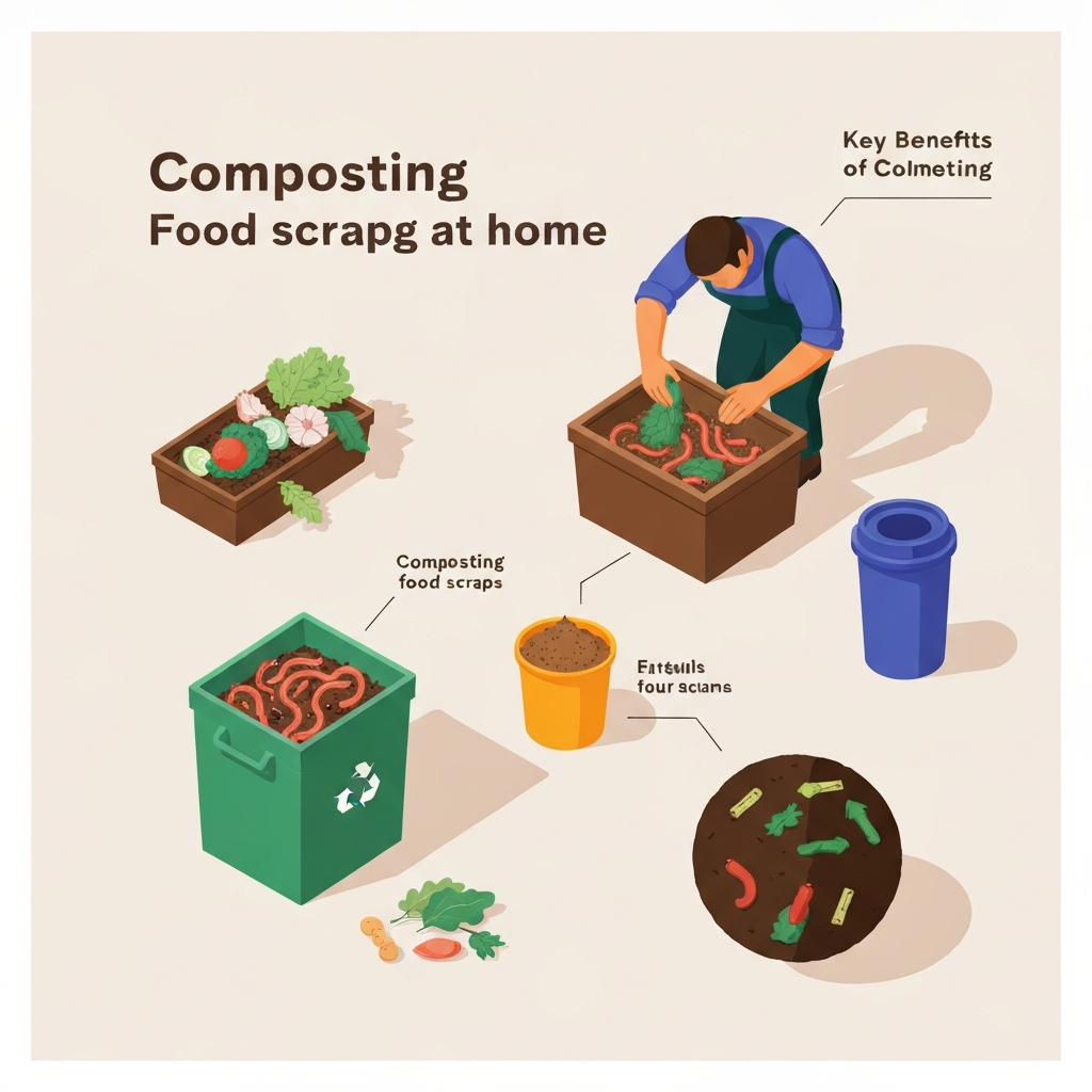 Composting Food Scraps at Home A Comprehensive Guide
