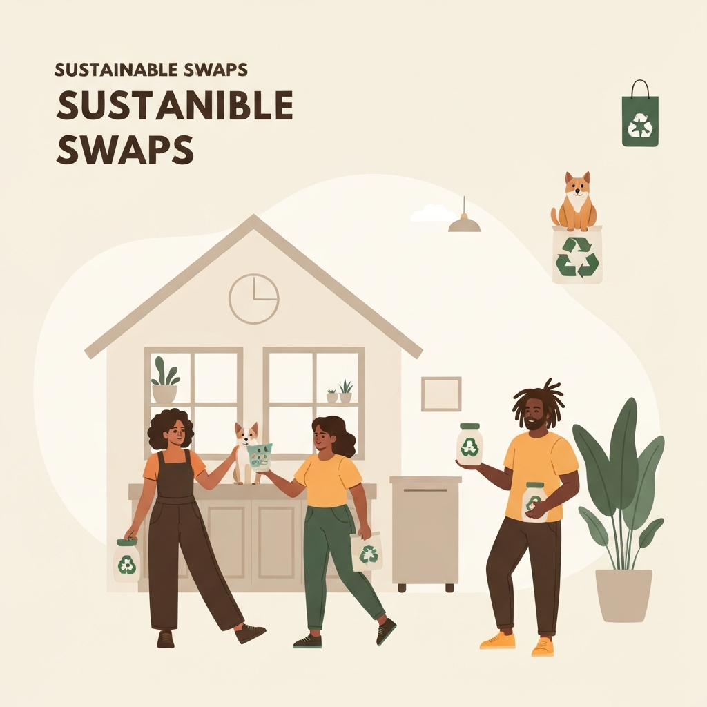 Sustainable Swaps for Pet Owners Reducing Waste & Plastic