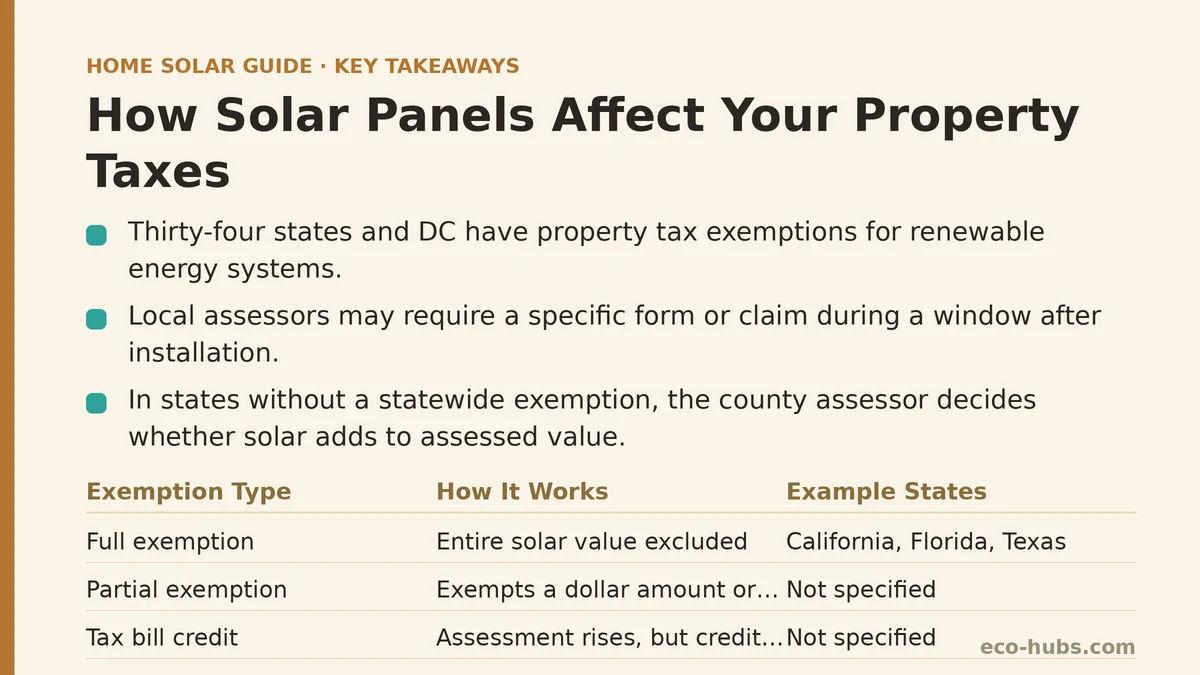 How Solar Panels Affect Your Property Taxes
