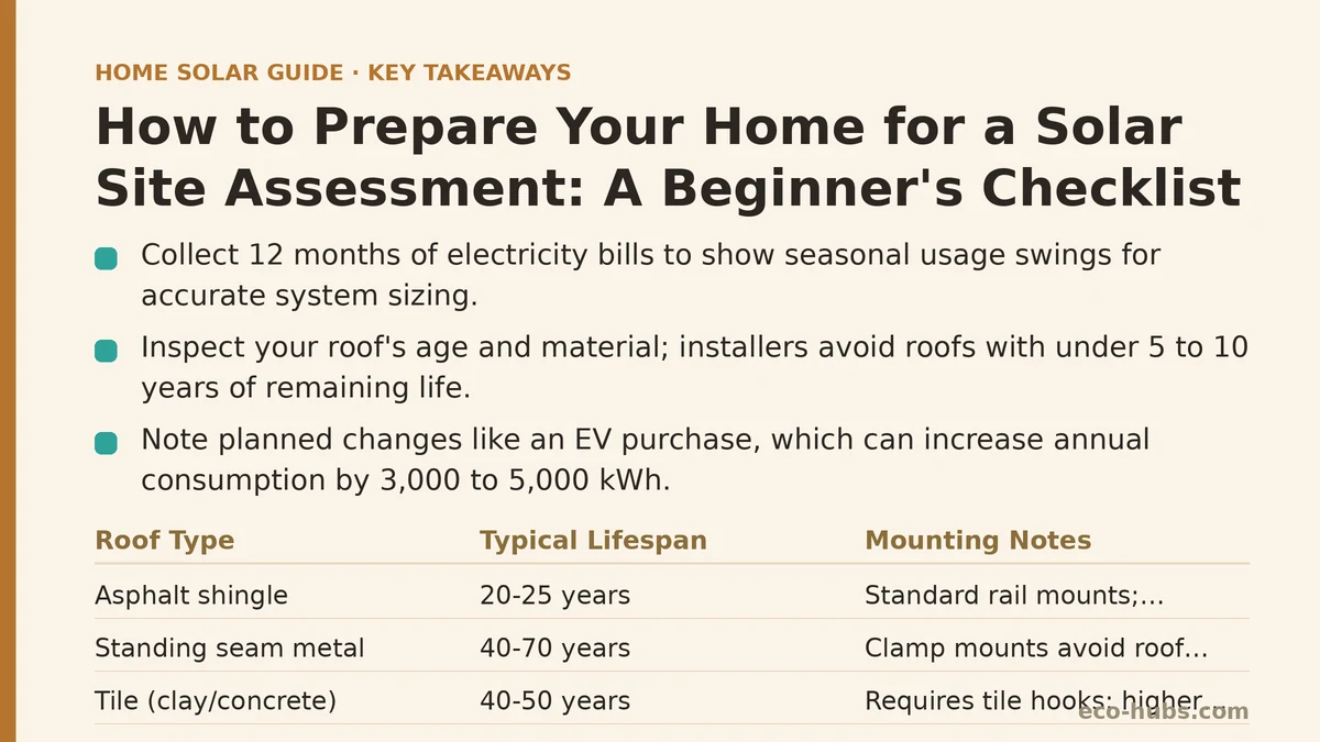 How to Prepare Your Home for a Solar Site Assessment: A Beginner’s Checklist