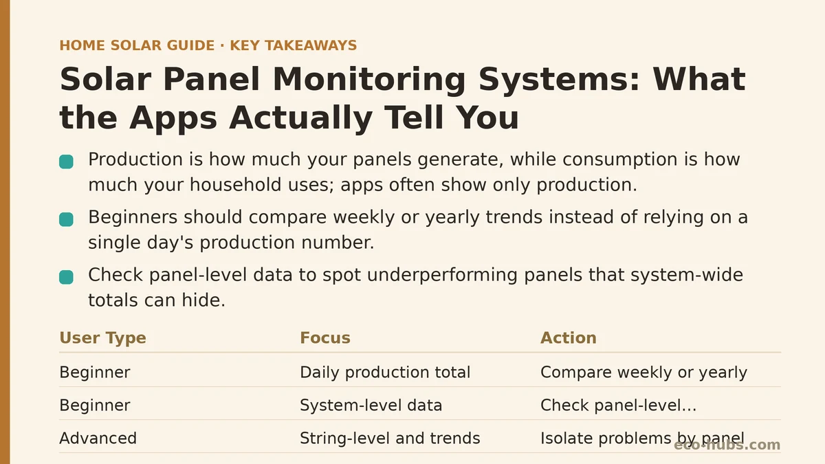 Solar Panel Monitoring Systems: What the Apps Actually Tell You