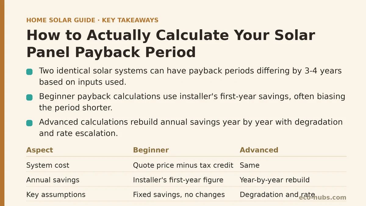 How to Actually Calculate Your Solar Panel Payback Period